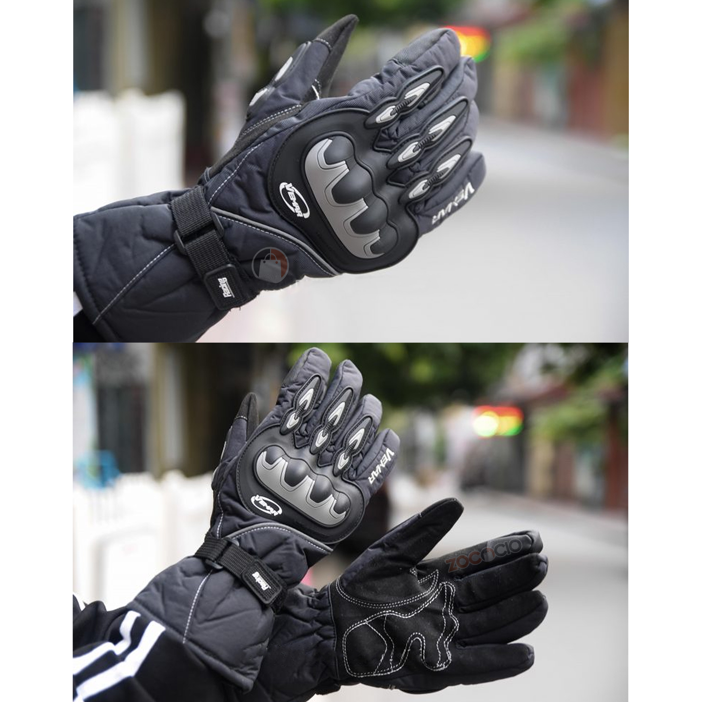 Miniatura 2 de Guantes Impermeables Para Invierno Motoc